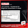 Jon Loomer – Facebook for Beginner Advertisers 4-Week Training Program free downoad, dbcflix, dbcflix.com, storedbc.com, downloadbusinesscourse, mega, google drive