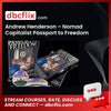 Andrew Henderson Nomad Capitalist Passport To Freedom FREE DOWNLOAD