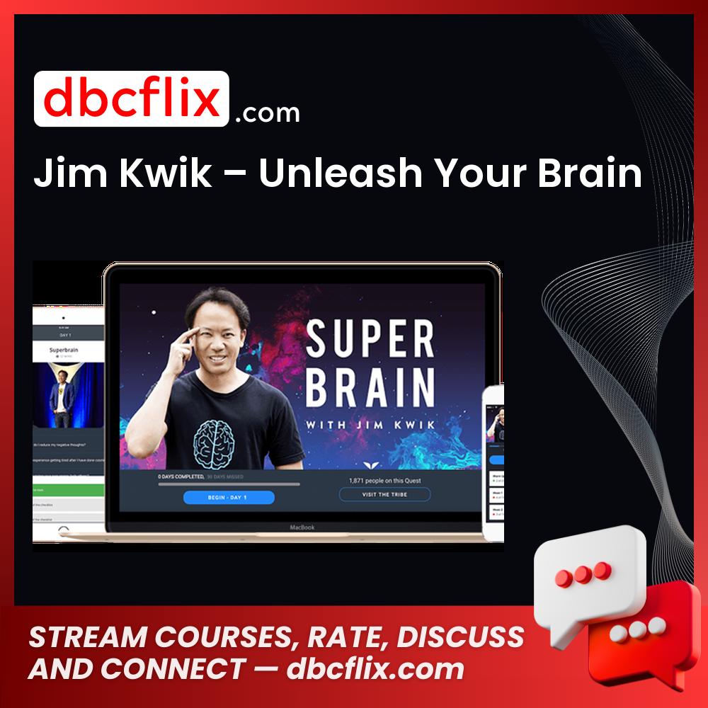 Jim Kwik Unleash Your Brain FREE DOWNLOAD