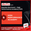 Brendon Burchard High Performance Academy 2015 FREE DOWNLOAD
