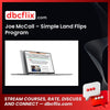 Joe McCall – Simple Land Flips Program free downoad, dbcflix, dbcflix.com, storedbc.com, downloadbusinesscourse, mega, google drive
