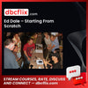 Ed Dale Starting From Scratch FREE DOWNLOAD